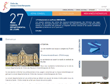 Tablet Screenshot of eure.ordremk.fr