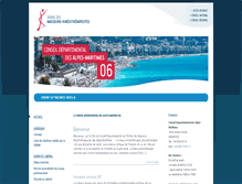 Tablet Screenshot of alpesmaritimes.ordremk.fr