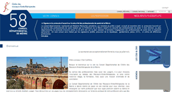 Desktop Screenshot of nievre.ordremk.fr